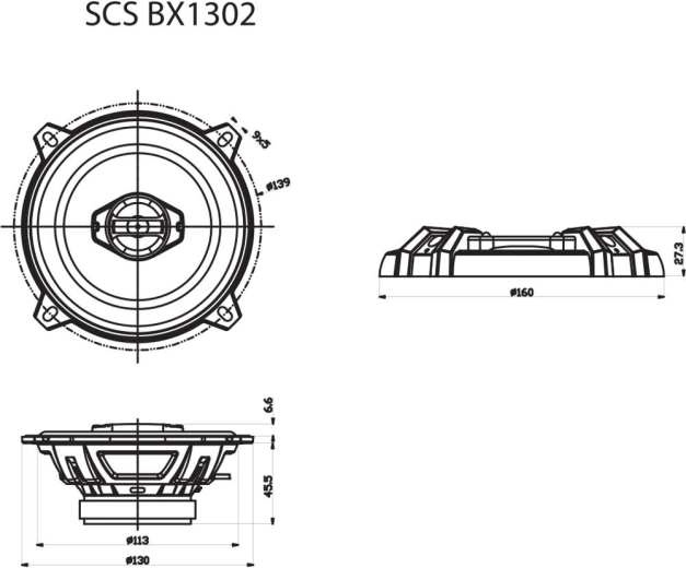 Compact 13 cm size