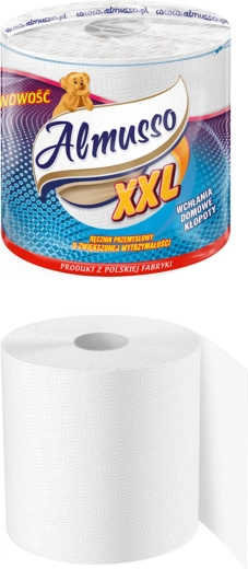 Virtuves papīra dvieļi ALMUSSO XXL, 2 slāņi, 1 rullis, FSC