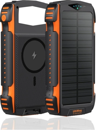 Saules powerbanka 4smarts TitanPack Rugged UltiMag 20000 mAh