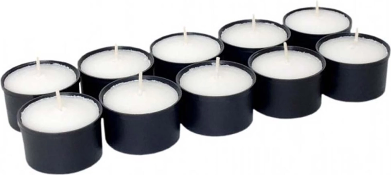 Grave candle 2.8 cm, paraffin, 10 pcs