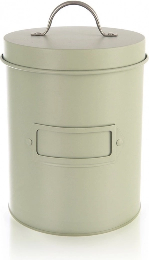 Metāla uzglabāšanas kārba Greenish 1,3 l, zaļa