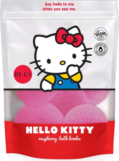 Hello Kitty raspberry bath bombs 6×55 g