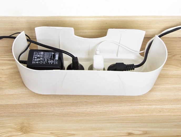 Paslēpj pagarinātāju un lādētājus