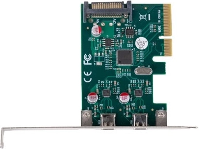 Easy installation into PCI Express x1 + low profile included