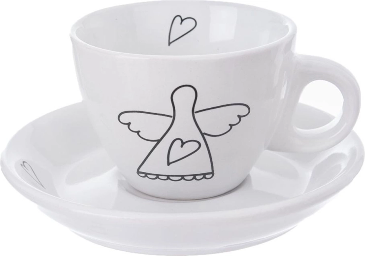 Stilīgs dizains ar eņģeļa motīvu