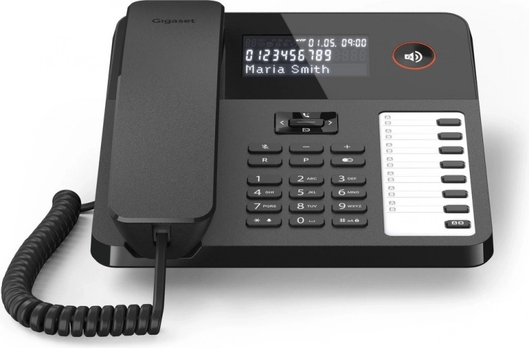 Telefons Gigaset Desk 600 melns