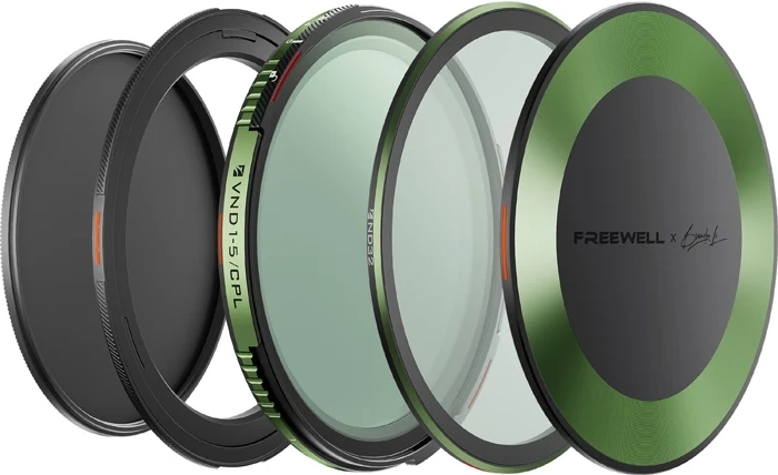 Freewell Brandon Li VND/CPL 77 mm magnētisko filtru komplekts