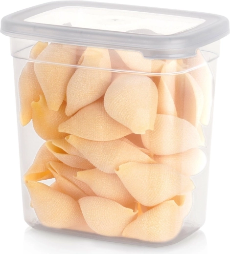 Plastmasas trauks beramajiem pārtikas produktiem ar vāku 1,85 l