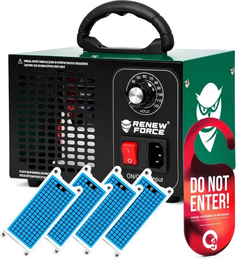 Ozona ģenerators Renew Force 60 000 mg/h ar taimeri 120 min