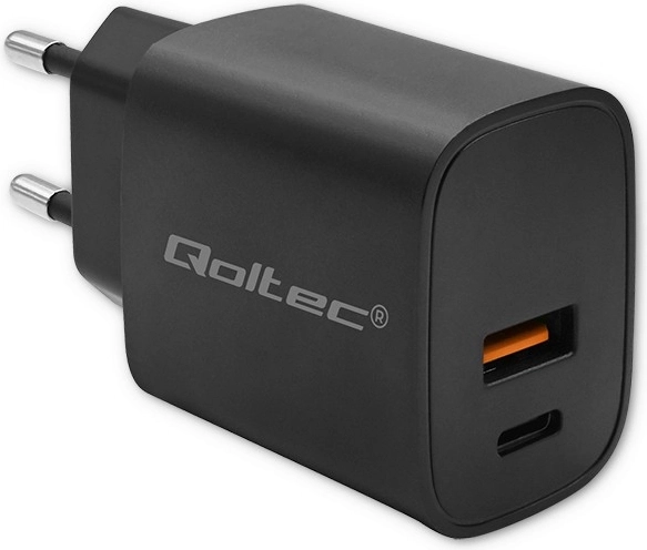Lādētājs Qoltec GaN Power Pro - 30W, melns