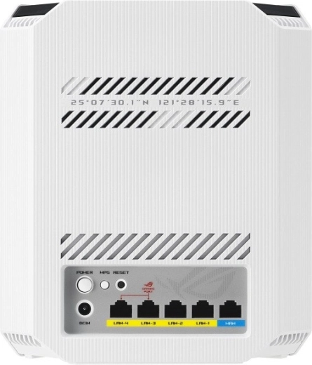 Practical ports and controls on the rear side