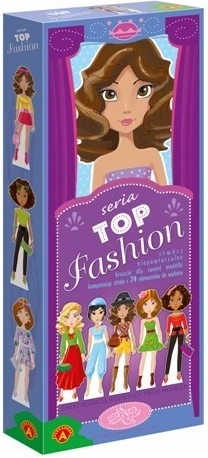 Top Fashion modele IV – radošs papīra komplekts apģērbšanai