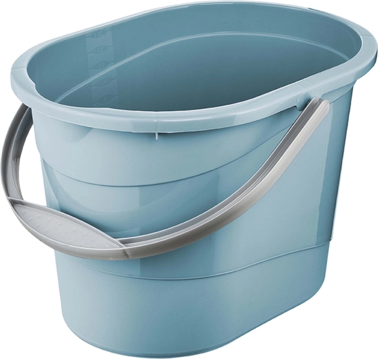 Plastmasas spainis ar izliešanas snīpi 13 l, ziemeļzils