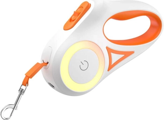 Automātiskā pavada 3 m Rojeco oranža