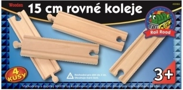 Maxim taisnās sliedes 15 cm – 4 gab.