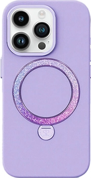Joyroom Dancing Circle Phone Case for iPhone 15 Pro Purple