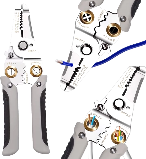 Izolācijas noņemšana un tīri griezumi vienā solī