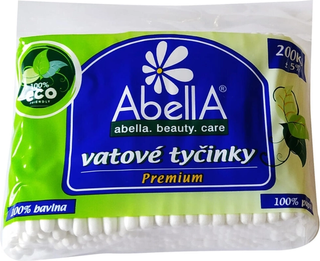 PREMIUM vates kociņi ar papīra kātiņu no cukurniedru šķiedras, 200 gab.