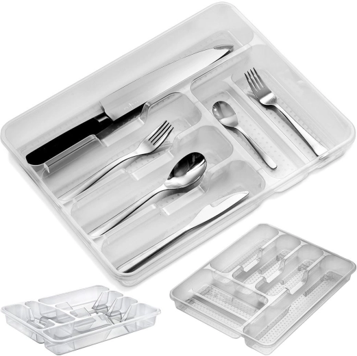 Pārskatāms dalījums visiem galda piederumiem