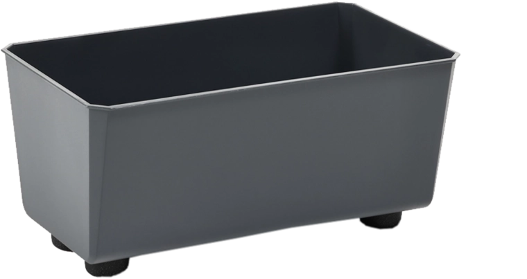 Puķu pods SAGA 285 × 170 mm antracīts