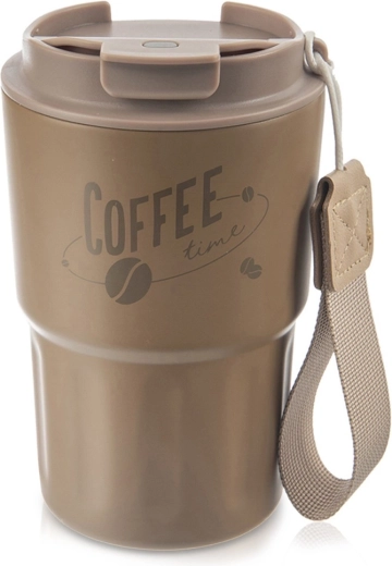 Termokrūze 420 ml Coffee Time brūna