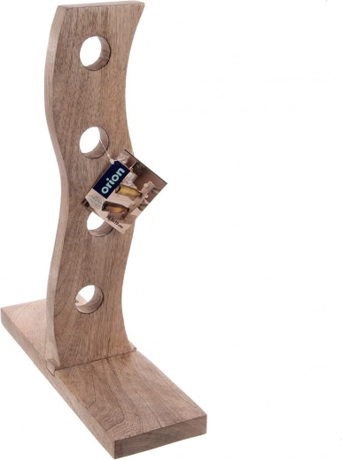 Solid mango wood with natural grain