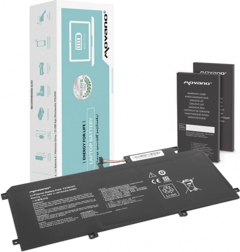 Movano C31N1411 Battery for Asus Zenbook UX305, U305F, U305FA, UX305CA and UX305FA