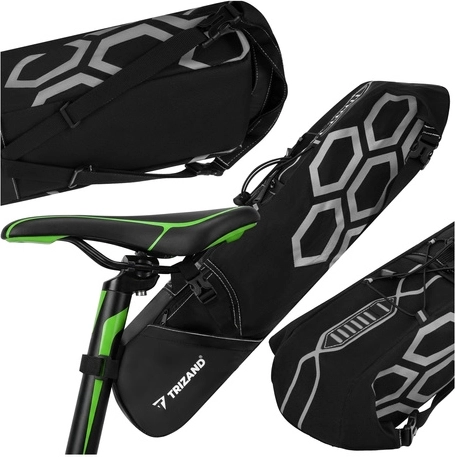 Zem sēdekļa velosipēda soma 12 l TRIZAND