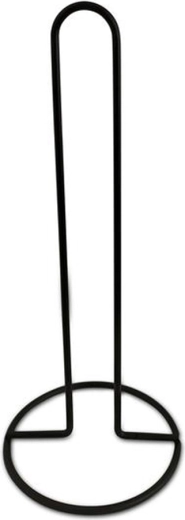 Papīra dvieļu turētājs TORO 30 cm melns