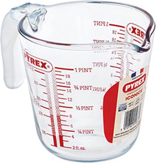 Stikla mērkrūze PYREX 0,5 l
