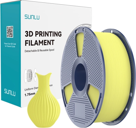 Sunlu PLA Classic citrons – filaments 1,75 mm