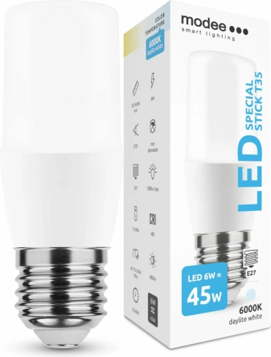 Modee Smart Lighting LED spuldze T35 E27 6 W auksti balta