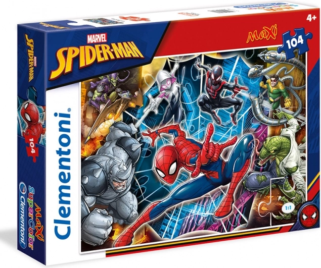 Maksimālie puzles 104 detaļas SPIDERMAN
