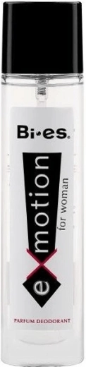 Sieviešu dezodorants stikla flakonā BI-ES Emotion White 70 ml