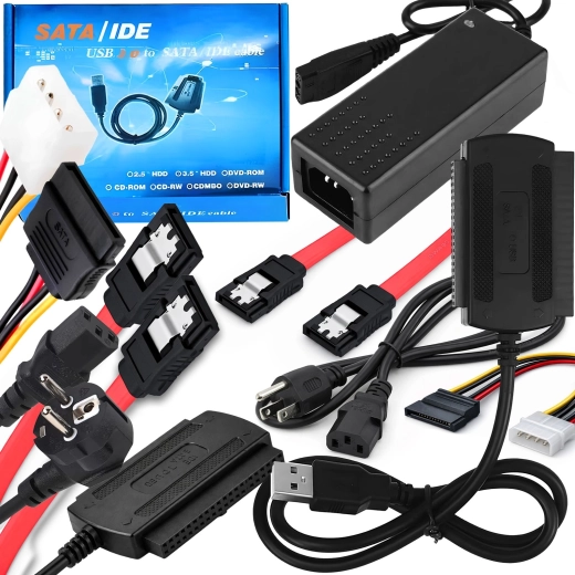 Universal USB Adapter for SATA and IDE Drives Renew Force