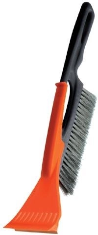 Ice scraper with brush 9 × 40 cm, plastic, down to −40 °C