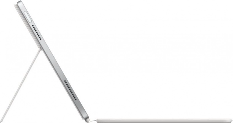 Two-piece design with an adjustable stand