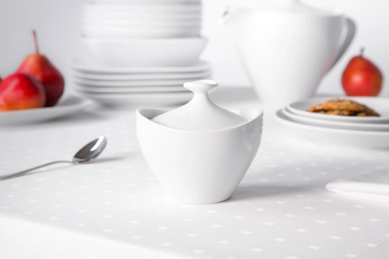 Timeless white design for any table