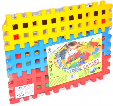 Plastmasas safari būvkomplekts