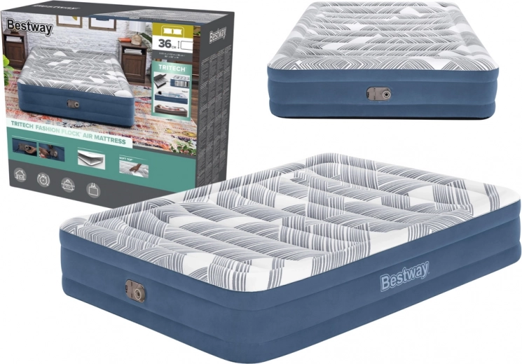 Piepūšamais matracis Bestway 203 x 152 x 36 cm