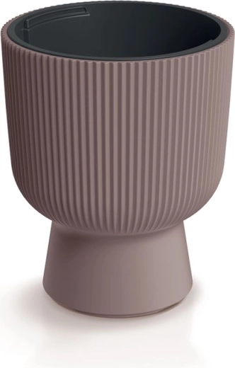 Puķu pods ar ieliktni Milly 24 cm, marsala
