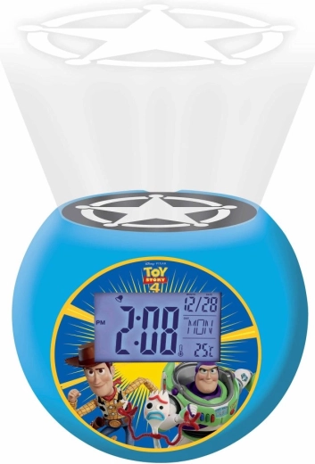 Kids' clock radio with projector TOY STORY 4 and LCD display