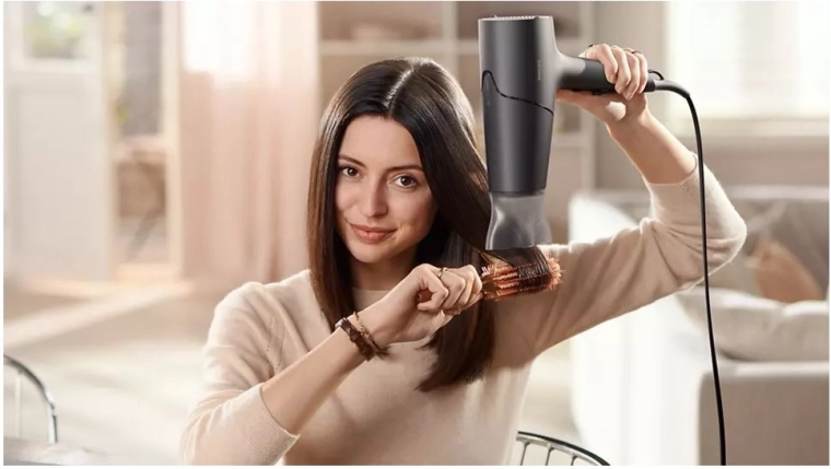 Precise settings and cool air for final styling