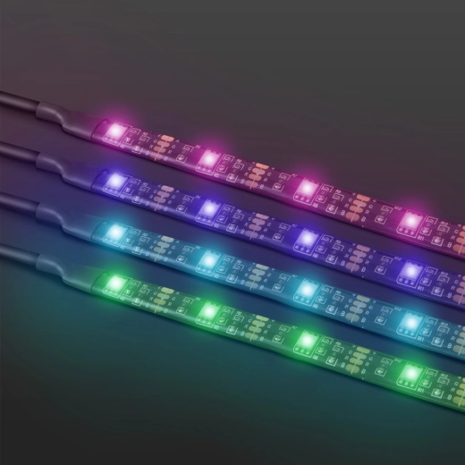 RGB USB LED lente ar tālvadības pulti televizoram