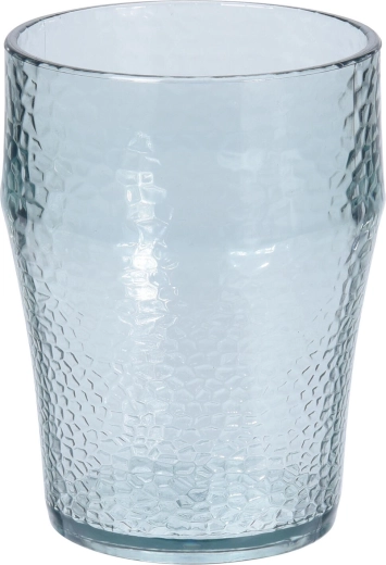 Plastmasas glāze 400 ml ar pārstrādāta stikla izskatu