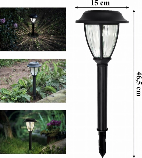 Set of 10 Solar LED Garden Stake Lanterns
