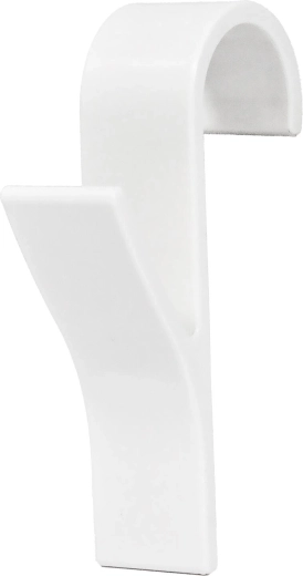 Plastmasas āķīši radiatoram, balti, 2 gab.