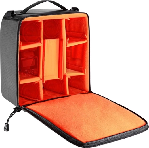 Adjustable internal layout for up to 7 sections