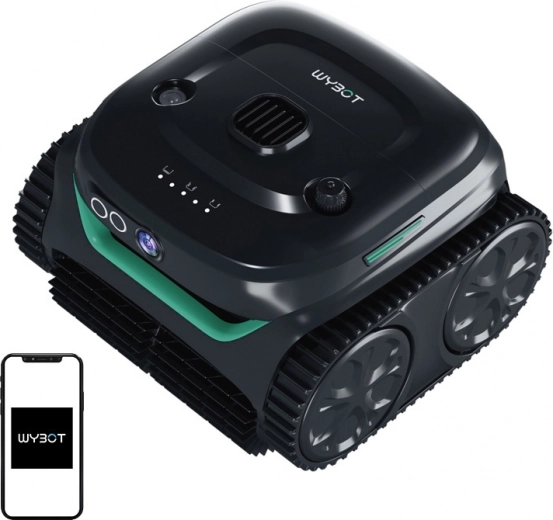Bezvadu robotizēts baseina tīrītājs Wybot C2 Pro Vision