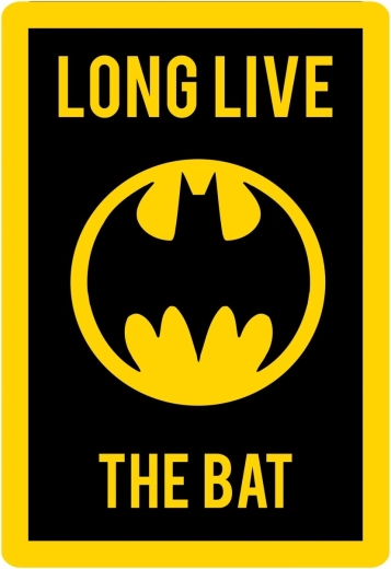 Batman kājslauķis 80 × 120 cm – licencēts poliestera kājslauķis